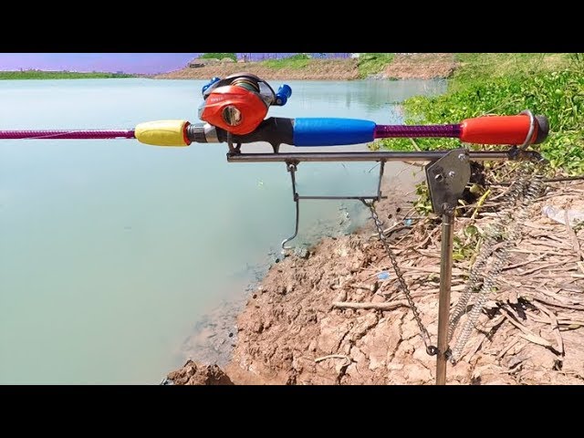 How to Make Automatic Fishing Rod Holder - Automatic Rod Holder