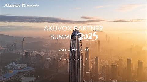 Akuvox Partner Summit 2025 | Official Aftermovie