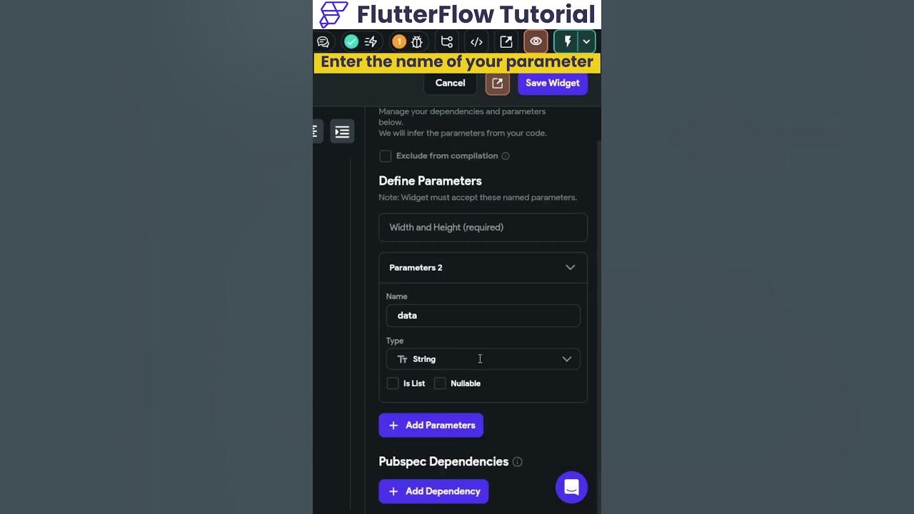 How to Create Custom Widget in FlutterFlow? - YouTube