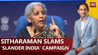 Come Have A Look: Finance Minister Nirmala Sitharaman Slams West's Negative Perception Of India