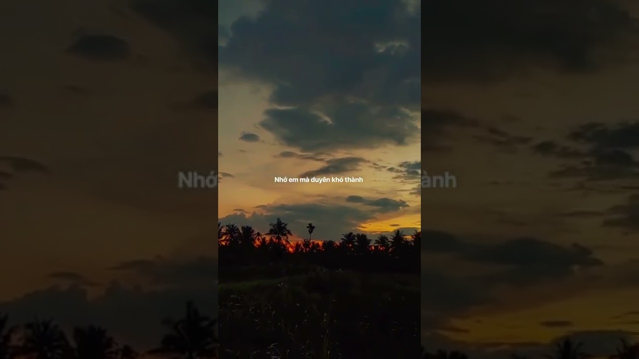 Thôi tình tan vỡ từ đây. Nhớ em mà duyên khó thành... - youtube