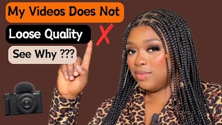 MY VIDEOS 📸 QUALITY DOES NOT DROP // SEE WHY??