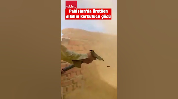 Pakistan yapımı silahın gücü #shorts #pakistan #silah #keşfet