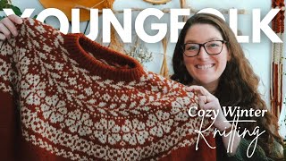 Winter Knitting Lumme Pullover, Moon Mint & Whatโs On My Needles | Dagmar Jacket, Weekend Hat