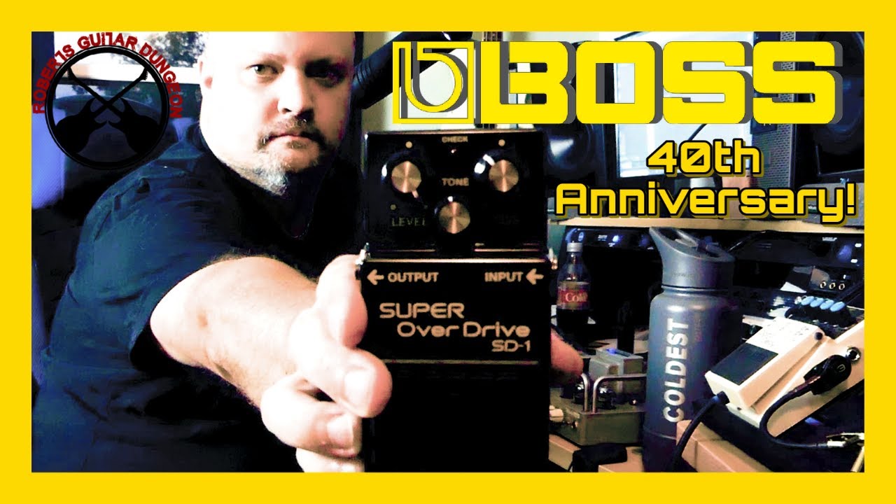 The SD-1 Celebrates 40 YEARS! | Boss SD-1-4A Super OverDrive 40th