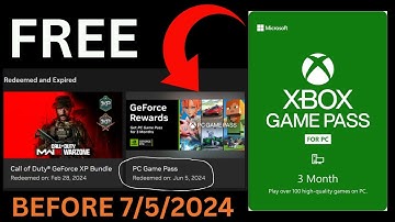 How to Claim Free 3-Month Xbox PC Game Pass with NVIDIA | Step-by-Step Guide
