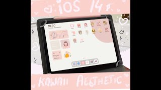 iOS 14 cute kawaii aesthetic ✨🌻 widgets and cute logos for apps🌸♡´･ᴗ･`♡ screenshot 5