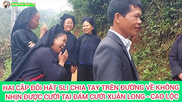 Hát Sli Lạng Sơn - Hai Cặp Đôi Chia Tay Trên Đường Về Không Nhịn Được Cười Tại Đám Cưới Xuân Long