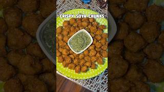 Crispy Soya Chunks Recipe ❤️😋 #ytshortsindia