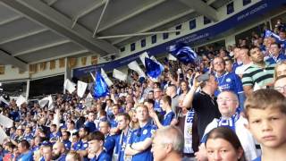 Bocelli sings at LCFC title celebration. #LCFC