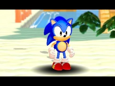 Classic Sonic 3D Adventure - Physics Game by juniortennis7