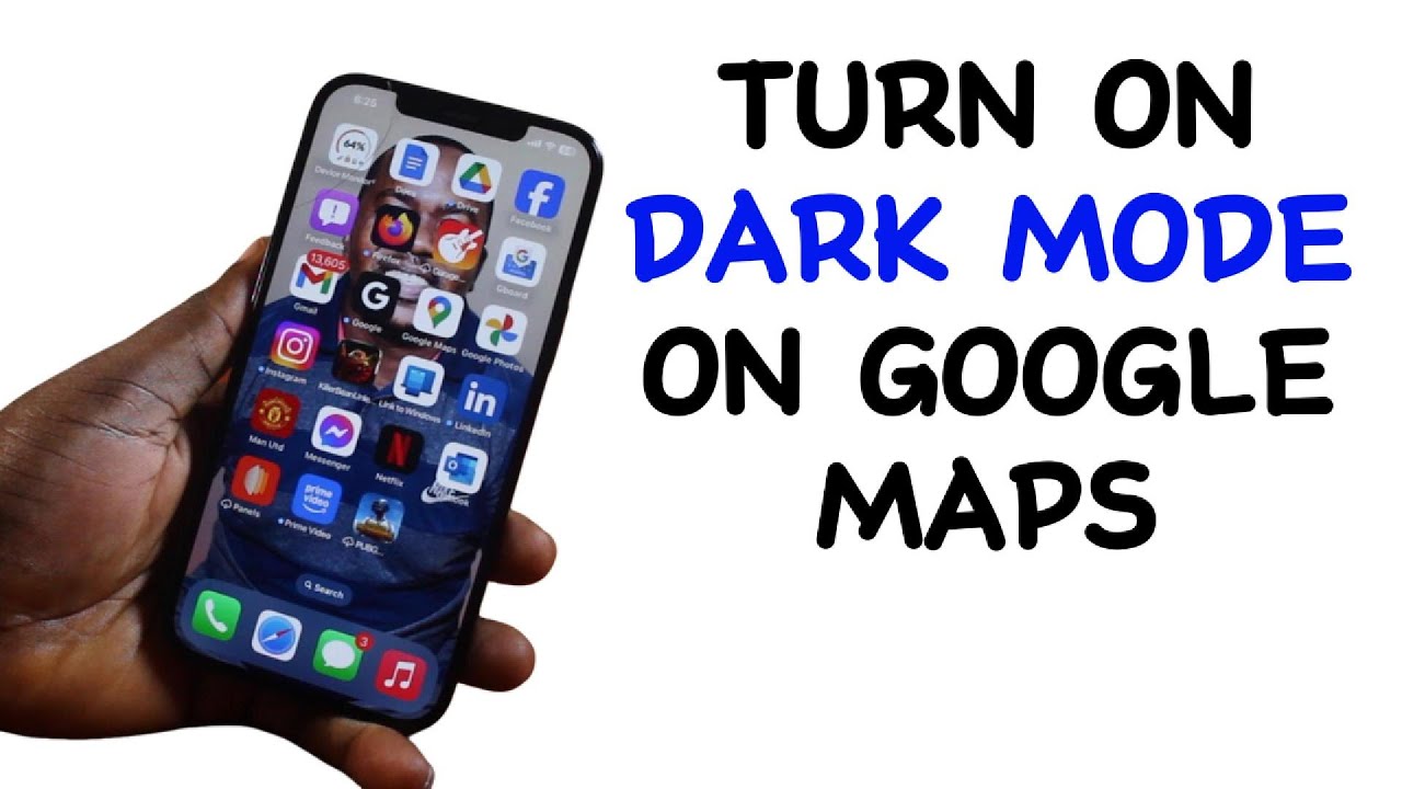 How to Turn on Dark Mode on Google Maps - YouTube