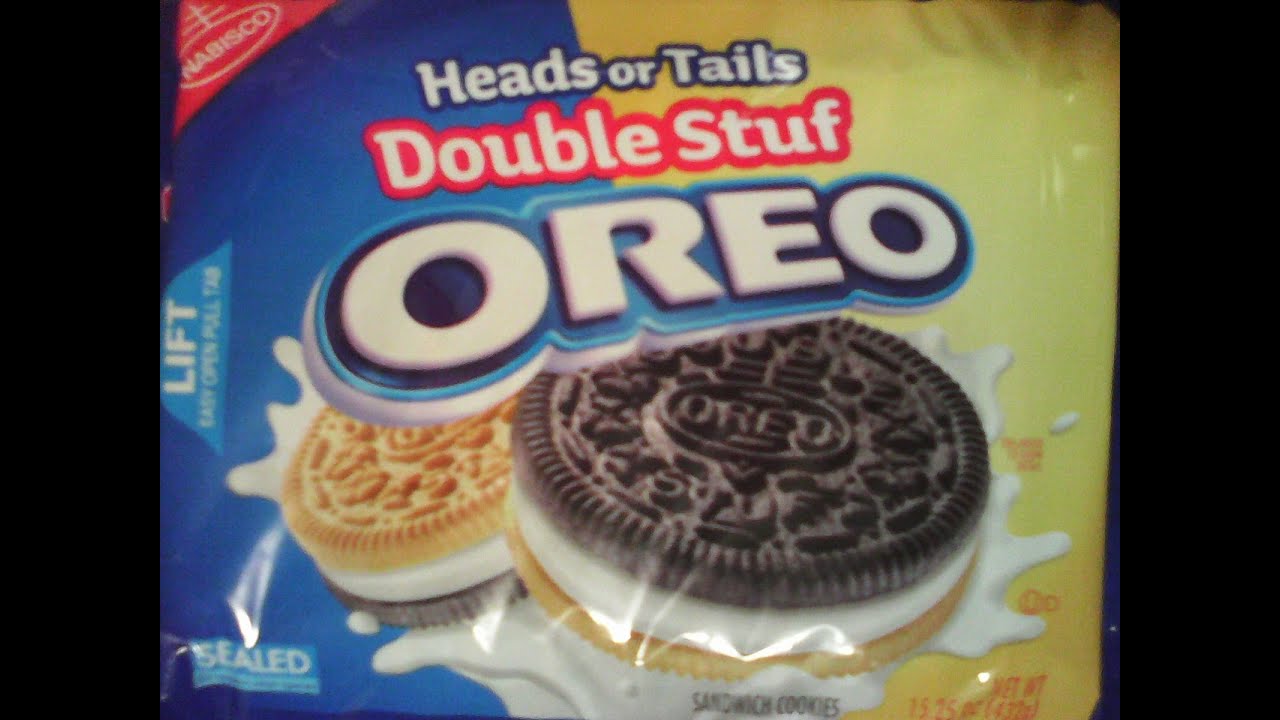 Oreo cookies "Heads or Tails Double stuf YouTube