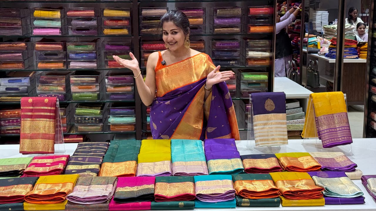 Chickpet Bangalore Is Wholesale Silk Sarees || Semi Silk Sarees || Byrappa Silk Sarees