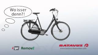Batavus - E-Bike mit unsichtbarem Akku