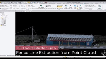 Automatic Fence Line Extraction Using TBC Feature Line Extraction Command