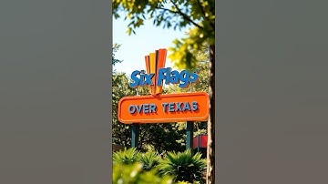 How six flags get name #motivation #shorts #texas #sixflags #ytshorts