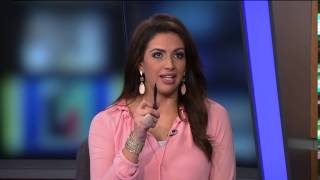 Light shatters at Fox 8 scaring Kristi Capel