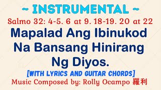 [INSTRUMENTAL Ver 2] for 26 May 2024 Mass | Salmo 32: Mapalad Ang Ibinukod Na Bansang Hinirang Ng...