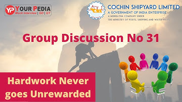 GD No 31 for CSL | Hardwork never goes unrewarded | Group Discussion, writing skills preparation