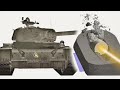 Super Pershing vs T-44 | Armor Penetration Simulation