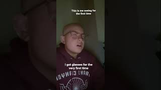 I got glasses for the first time… IS THIS WHAT YOU ARE SUPPOSE TO SEE?