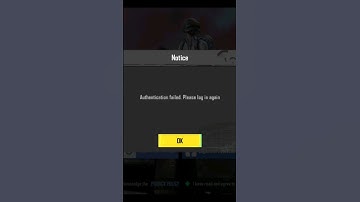 Server authentication error. Login failed BGMI(pubg) problem #gaming #battlegroundmobile