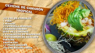 Ceviche de Camaron Tropical - Buena mesa