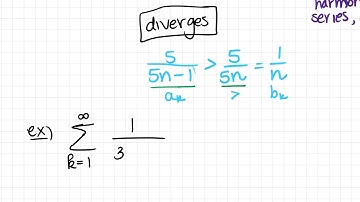 MATH 2205 Section 10.5 Comparison Tests