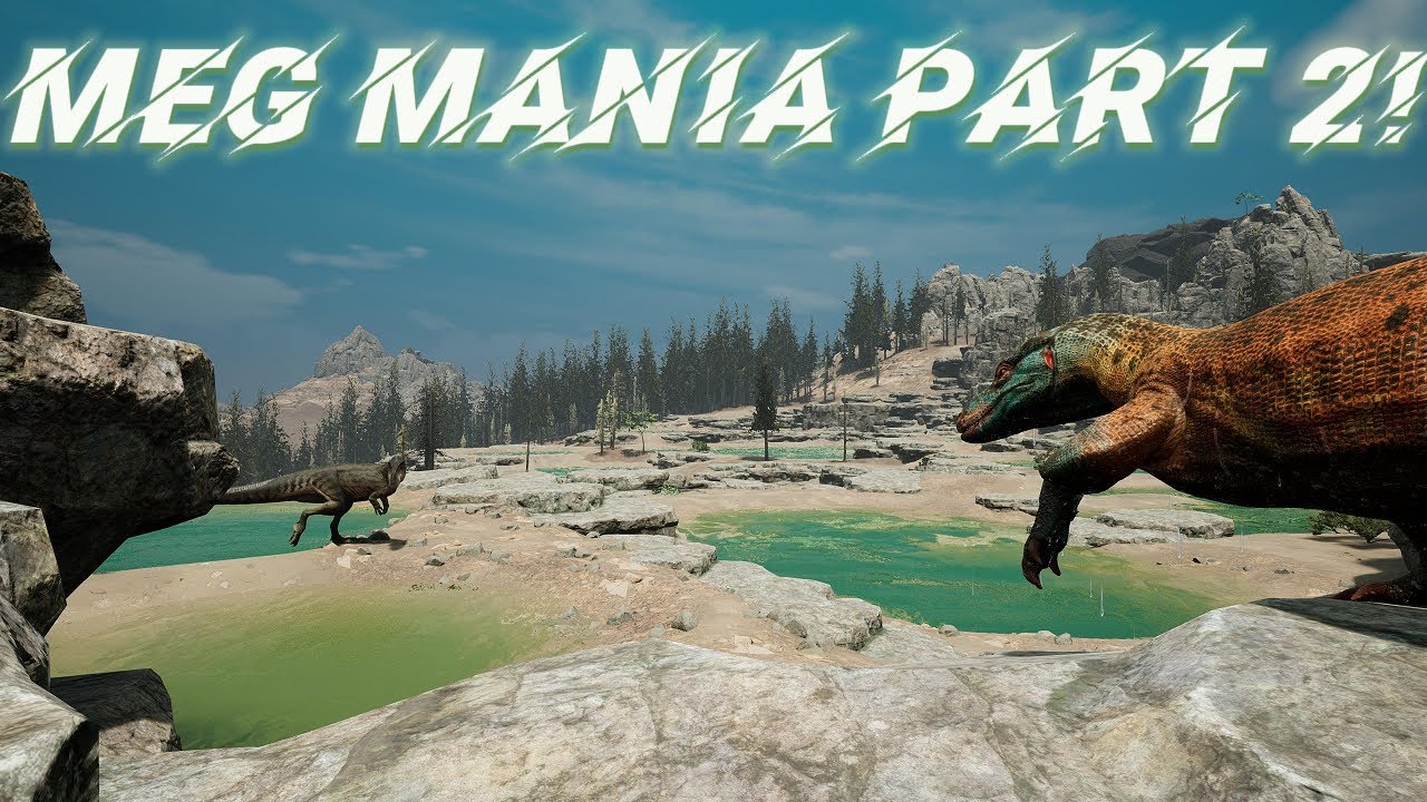 Meg Mania (Part 2)!🦎 [Meg PvP] | Path of titans - YouTube