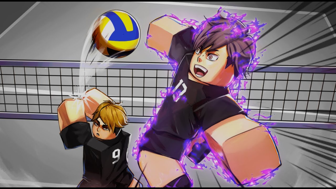 Играю с другом в волейбол 2 на 2 volleyball legends roblox