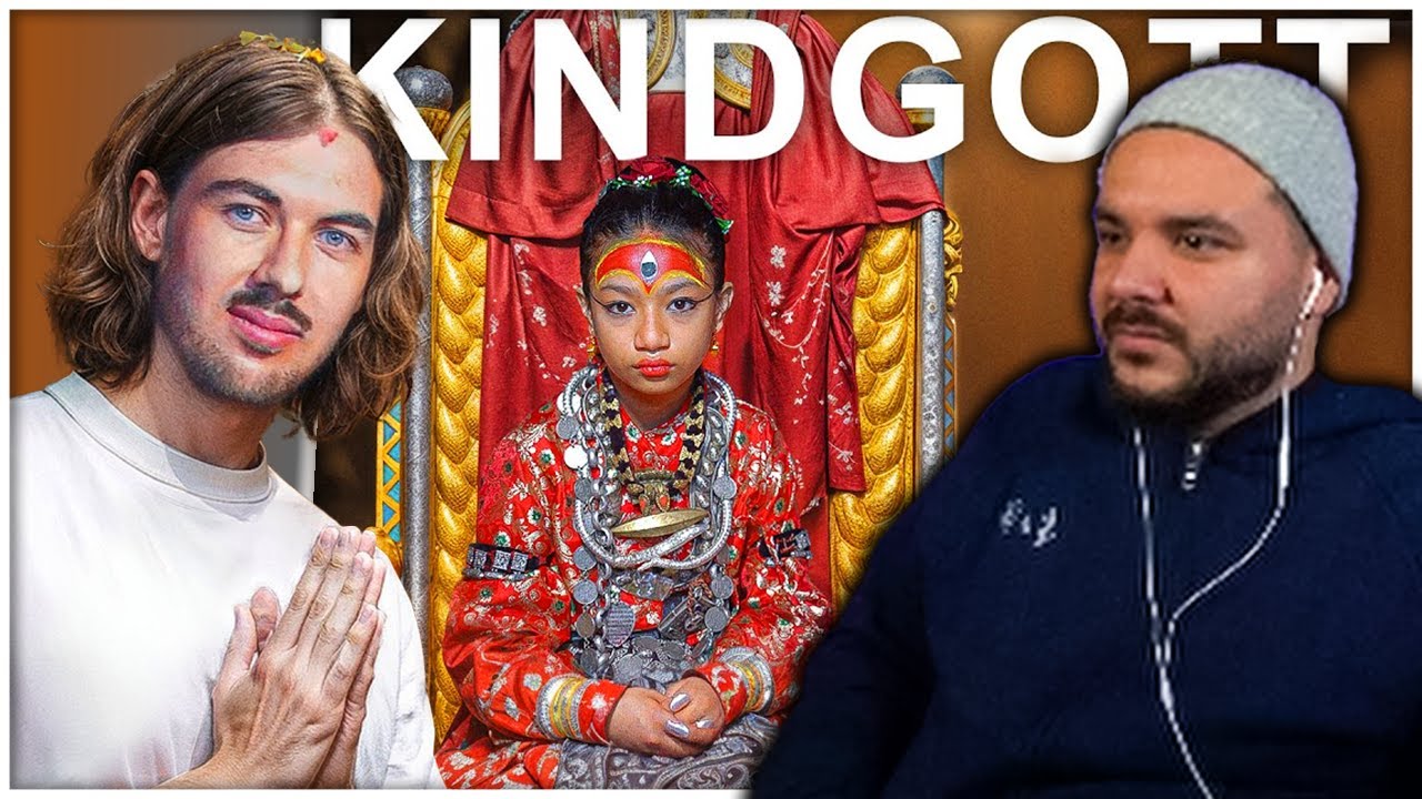 Er trifft eine Lebende Kindgöttin in Nepal
