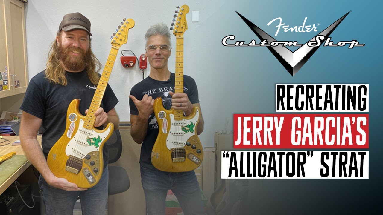 Воссоздание стратокастера «Аллигатор» Джерри Гарсии