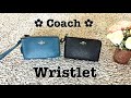 [Eng Sub] Coach Wristlet review コーチ コーナー ジップ リストレット レビュー