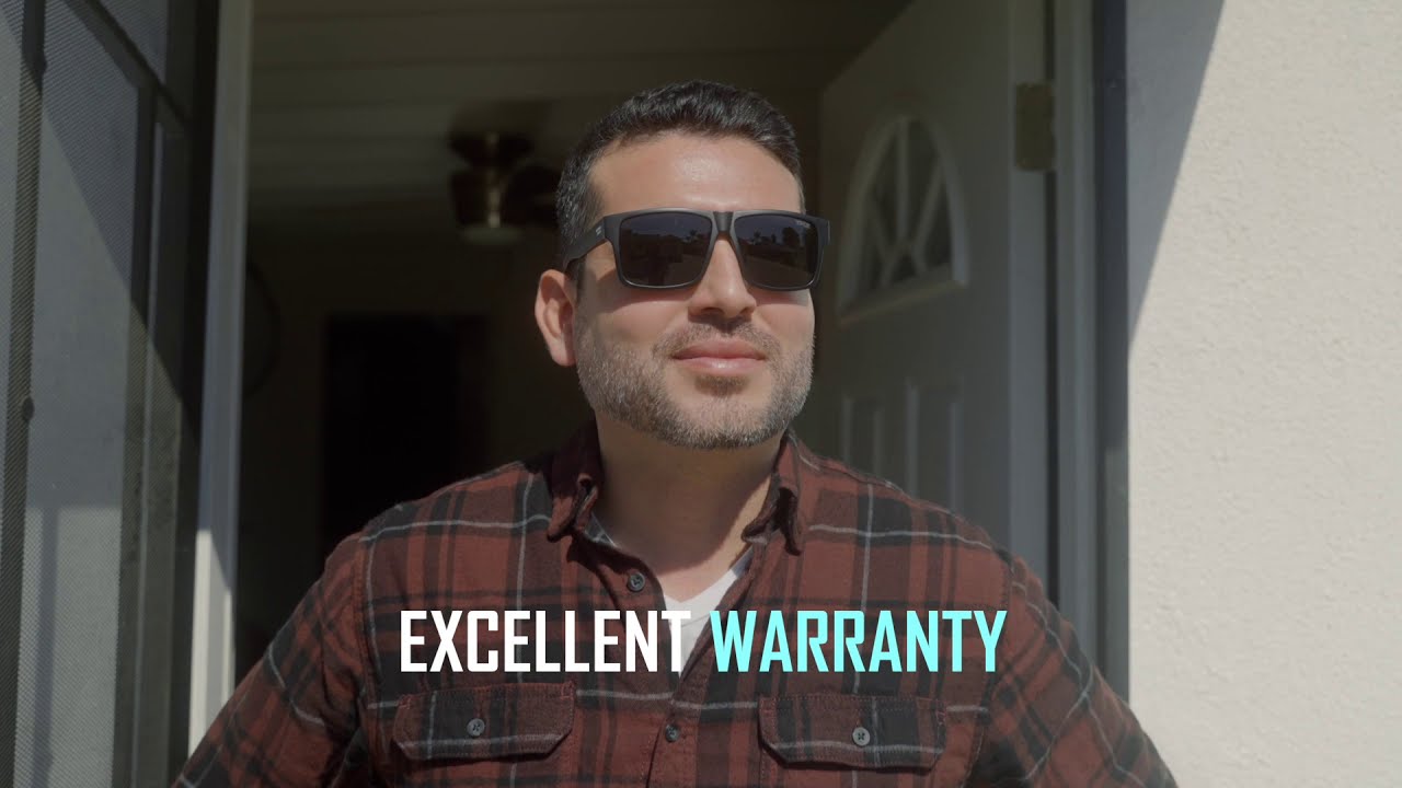 Extremely Durable Sunglasses by TOROE Men's Range Polarized Sports Sunglasses with Lifetime Warranty