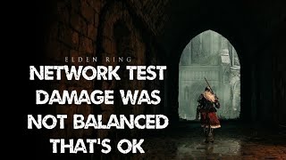 Elden Ring Network Test Invasion - Examples of Under/Overtuned Damage for Network Test