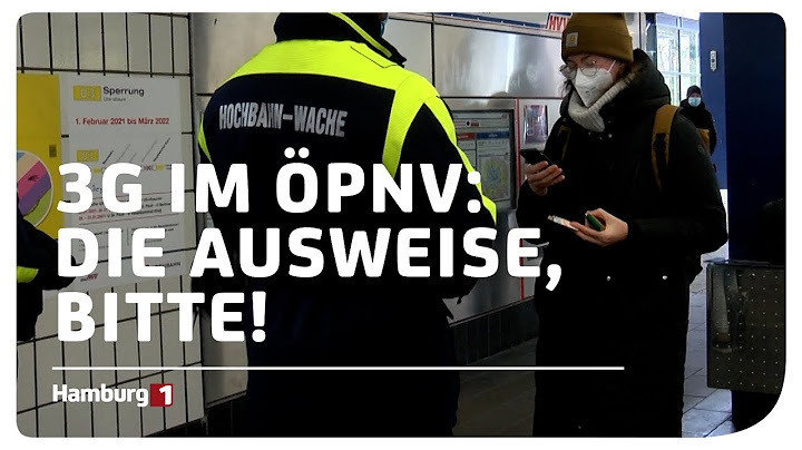 Auf 3G-Kontrolle mit der HOCHBAHN