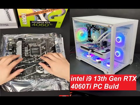 intel i9 13th gen wirh RTX 4060Ti pc build