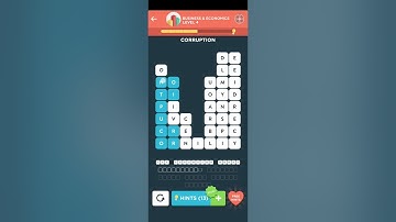 Wordbrain 2 Word Adventurer Business & Economics Level 4 | Wordbrain 2 Business & Economics Level 4