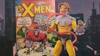 Marvel legends retro series toad from 20 years X-men toy biz hasbro action figure review