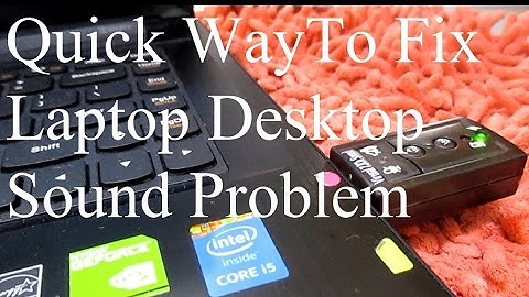 How to Solve no sound no Microphone PROBLEM on computer, laptop - USB external sound card