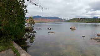 202109 Adirondacks Lake Placid Brewster Peninsula Nature Trails Foliage 1