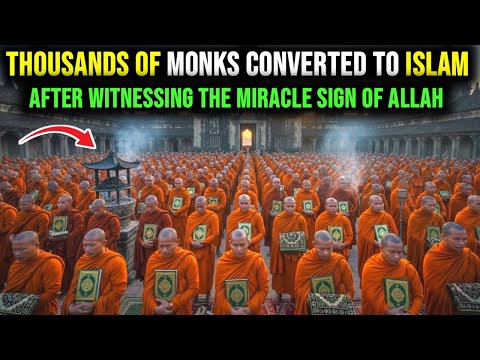 Thousands Of Monks Converted To Islam After Witnessing This Miracle Of Allah 