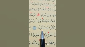 سورة العنكبوت الأية 41 إلى 43 بصوت سعد الغامدي