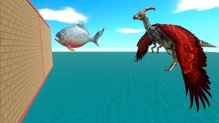 Aquatics Fly Racing With Herbivorous Dino - Animal Revolt Battle Simulator by ARBS TV 8,570 views 5 days ago 14 minutes, 11 seconds