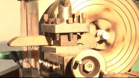 Workshop Practice - Lathe Part 1 In Mechanical Engineering Department