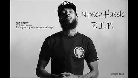 Nipsey Hussle - A Miracle Remix By Radjie Beats [Lyric Video]