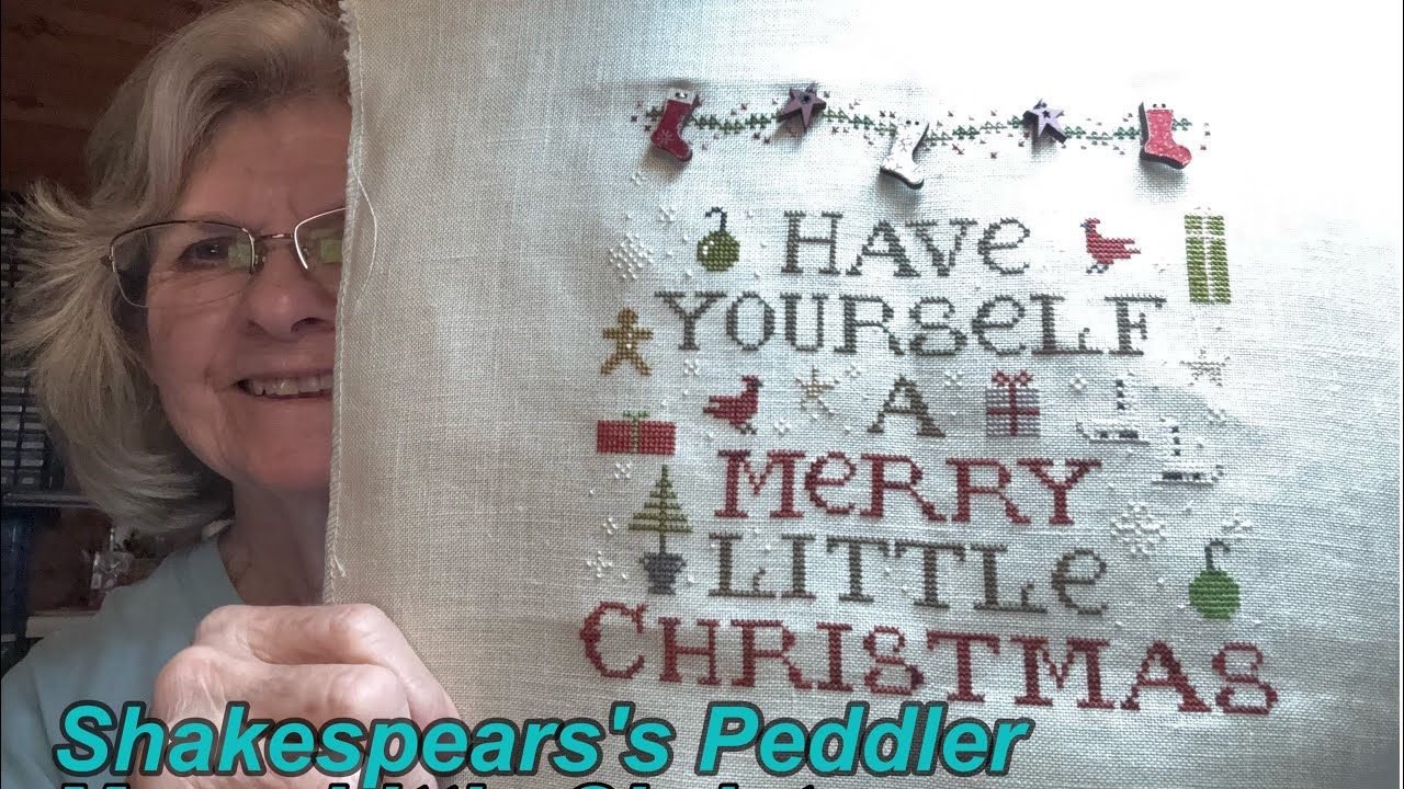 Flosstube 41. Начинает казаться, что приближается Рождество... Веселое маленькое Рождество законч...