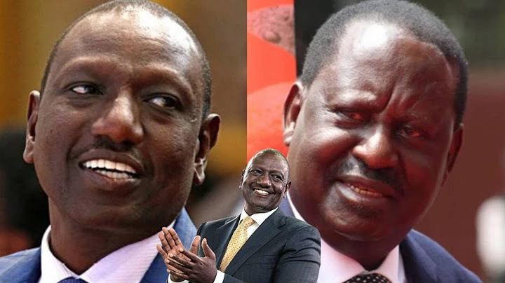 DRAMA!!RUTO AMWAMBIA RAILA MTAJUA HAMJUI LAZIMA MKUBALI MIMI NDIO PRESIDENT,AMRI JESHI MTATII.