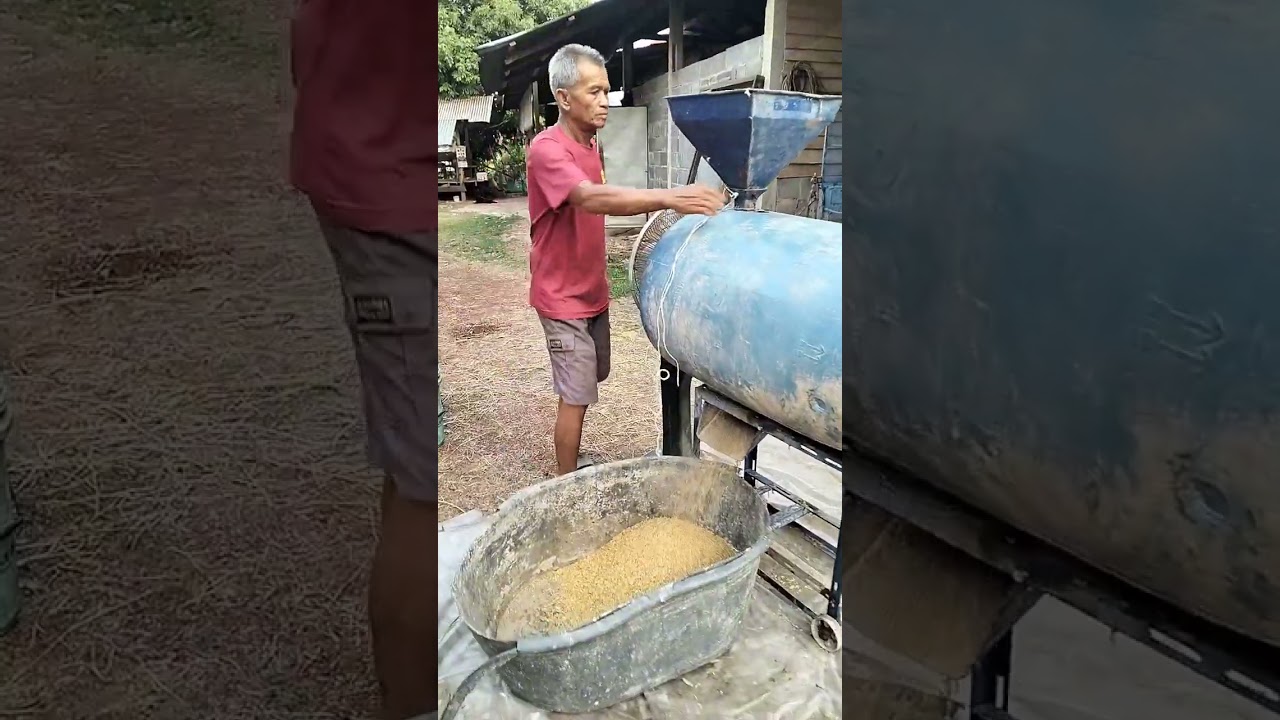 เครื่องเป่าข้าวรีบ 